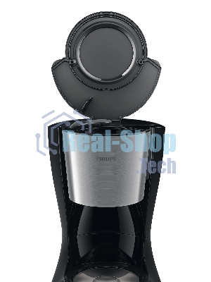 Кофеварка капельная Philips HD7459/20 черный, исп. кофе - молотый, 1.2 л, 1000 Вт.