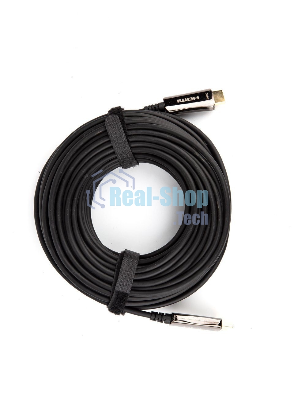 Активный оптический кабель HDMI 19M/M,ver. 2.0, 4K@60 Hz 80m VCOM