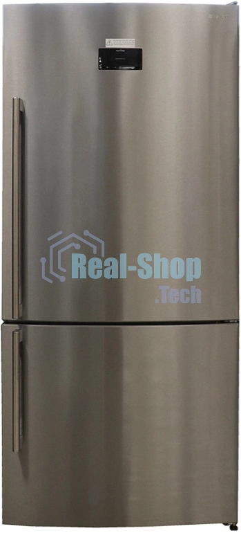 Холодильник Sharp SJ653GHXI52R серебристый двухкамерный 400/164 л морозилка снизу, No Frost