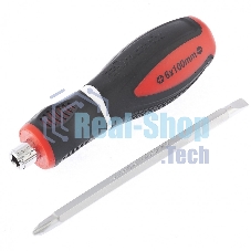 Отвертка комбинированная Matrix, SL6,0/Ph2, CrV, двухкомп. рукоятка MASTER 11580