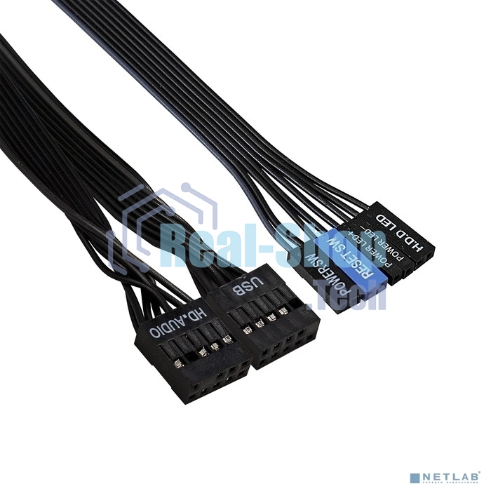 Компьютерный корпус Miditower ExeGate AA-440-AA400 (ATX, AA400 8 см, 2*USB, аудио)