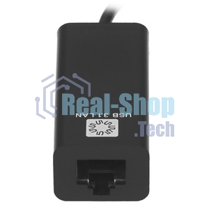 Кабель-адаптер 5bites UA3C-45-08BK USB3.1, RJ45 100MB, черный