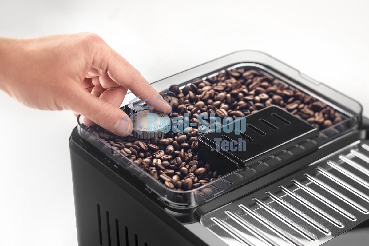 Кофемашина автоматическая DeLonghi ECAM450.65.G серый/черный, исп. кофе - зерновой/молотый, 1.8 л, 1450 Вт, 19 Бар.