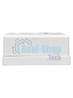Розетка настенная TERACOM PRO Cat.6 неэкранированная 2 порта RJ-45 Dual IDC белая
