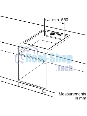 Индукционная варочная поверхность Bosch PIE631BB5E, 4 конфорки, стеклокерамика, 7400 Вт