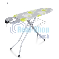 Доска гладильная DOGRULAR КАПИТОЛ ГРИ серый, чехол с тефлоновым покрытием (в уп. 2 шт)