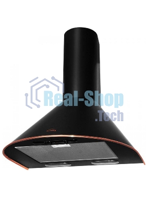 Вытяжка каминная Elikor Эпсилон 60П-430-П3Л черный/бронза, 60 см, 430 куб. м/ч, 54 дБ