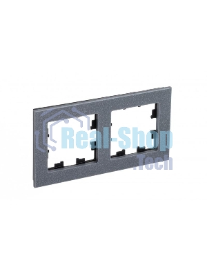 Рамка 2-м AtlasDesign Nature мрамор айс грей SchE ATN343202