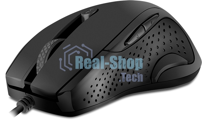 Мышь проводная SVEN RX-113 черный, 2000 dpi, USB, кнопки - 6
