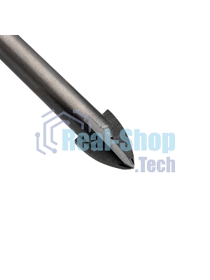 Сверло по стеклу и керамике Kranz 12 мм 4 грани шестигранный хвостовик