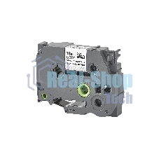 Кассета с лентой S'OK by Sakura Printing TZES941 для Brother, черный на серебре, 18мм/8м, наклейка