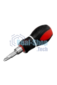 Отвертка Matrix комбинированная, SL6,0/PH2 х 38 мм, CrV, двухкомп. рукоятка