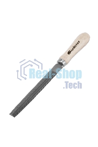 Напильник Сибртех,150 мм,полукруглый,деревянная ручка