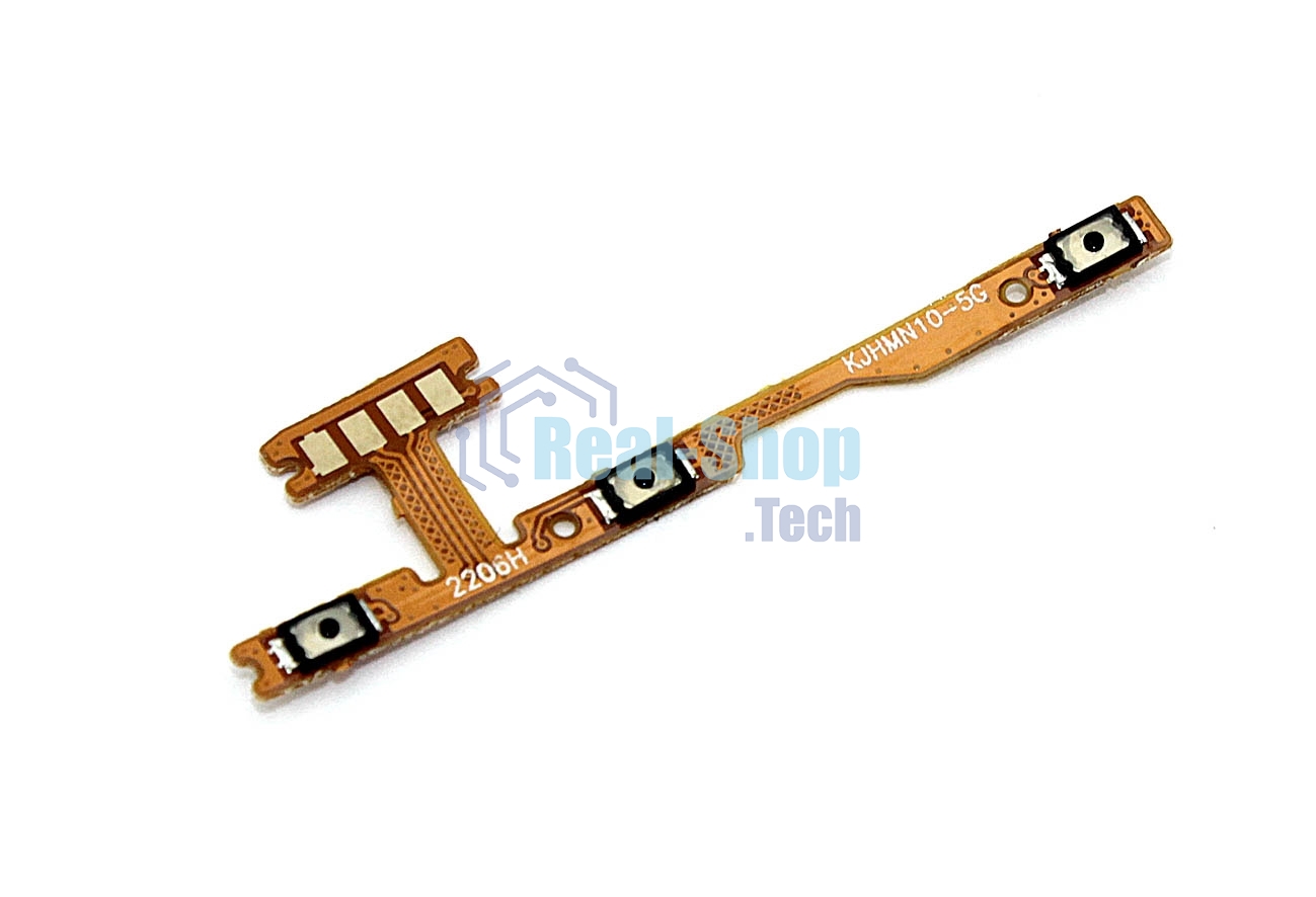 Шлейф кнопки включения и кнопок громкости для Xiaomi Redmi Note 10T