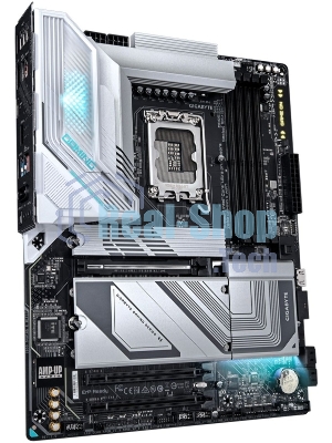 Материнская плата Gigabyte Z890 GAMING X WIFI7, LGA 1851, Intel Z890, 4xDDR5, 4xSATA, 4xM.2, 1xPCIe 5.0 x16, 2xPCIe 4.0 x4, 1xDP, 1xUSB-C, 1x 2.5Gb LAN, 3xUSB-A 3.2 Gen 1, 2xUSB-A 3.2 Gen 2, 4xUSB-A 2.0, 1xUSB4, 2x3.5 мм, 7.1, ATX