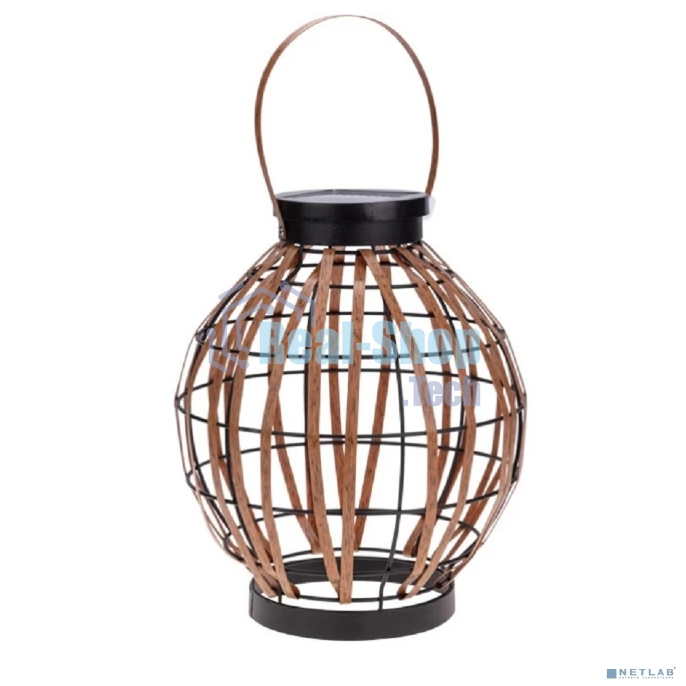 Светильник садовый Rexant Бамбук, 29,5 см, 3000К, встроенный аккумулятор, солнечная панель, коллекция Бали