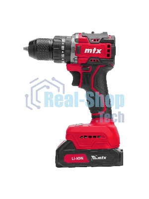 Дрель-шуруповерт MTX CIDS-BL-20, 20 В, 2 Ач, 60 Нм, бесщеточный, ударный