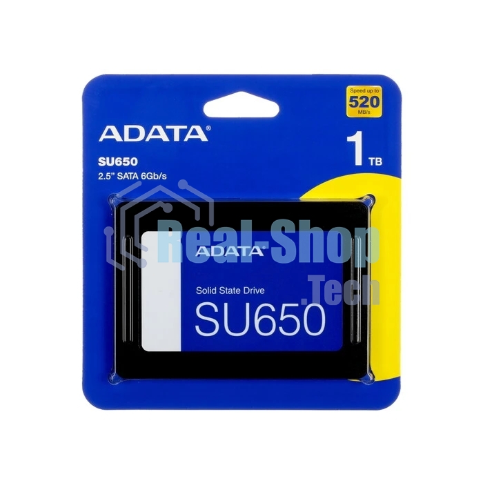 Накопитель SSD ADATA Ultimate SU650, 1Tb, SATA III, 2.5