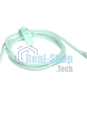 Кабель GCR PREMIUM 3.0m TypeC/Lightning MFI POWER DELIVERY 18 W, быстрая зарядка, белый силикон, AL case белый, белый ПВХ, GCR-53756