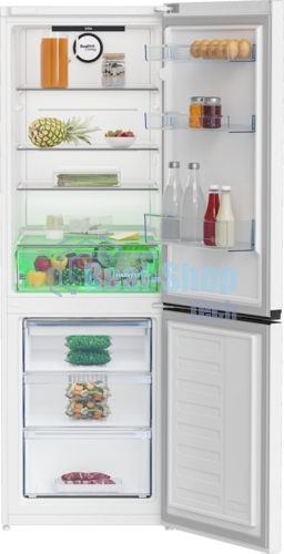Холодильник Beko B3R1CNK363HW (R) белый двухкамерный 220/100л морозилка снизу, No Frost