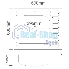 Кухонная мойка MG6-6060L