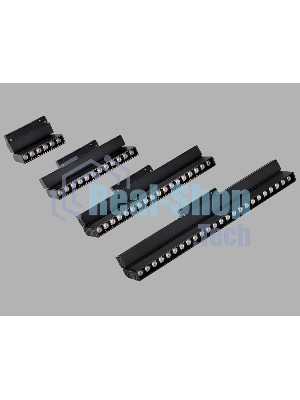 Трековый светильник Ambrella light GL8090 BK черный IP20 9W 3000-6000K 220V 24° 220*25*138