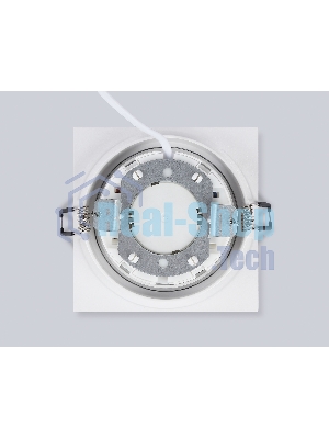 Светильник Ambrella light TN51824 WH белый GX53 max 15W 110*110*39