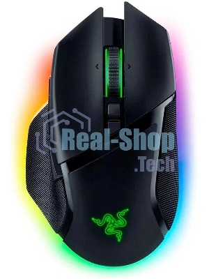 Мышь беспроводная/проводная Razer Basilisk V3 Pro черный, 30000 dpi, радиоканал, Bluetooth, USB, кнопки - 11