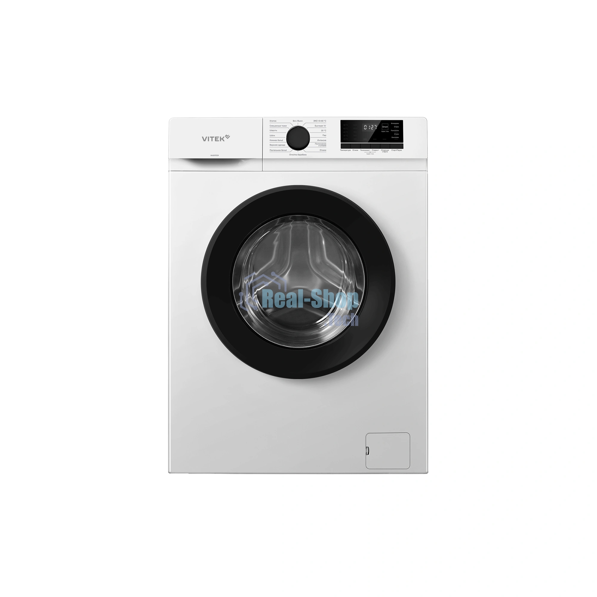 Стиральная машина Vitek VT-WME7208 белый, загрузка фронтальная 7 кг, 1200 об/мин, класс A+++