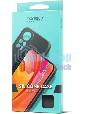 Чехол (клип-кейс) BoraSCO для Xiaomi Poco M6 4G Silicone Case зеленый опал (73629)