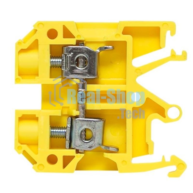 Колодка клеммная JXB-2.5/35 (25а) жел. EKF plc-jxb-2.5/35y