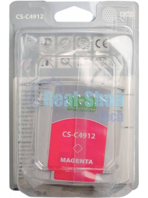 Картридж струйный Cactus CS-C4912 №82 пурпурный (72 мл) для HP Design Jet 500/800C