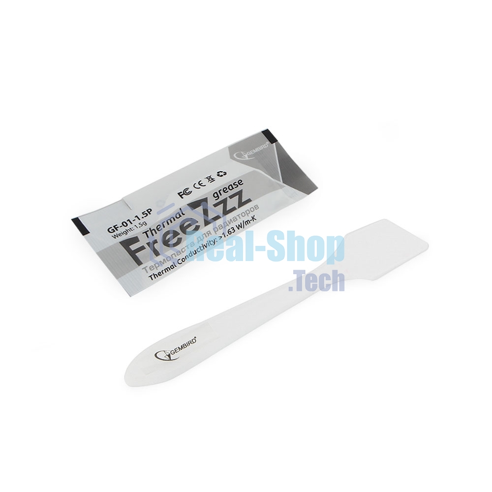 Термопаста Gembird FreeZzz GF-01-1.5P для радиаторов, 1,5гр, пакет