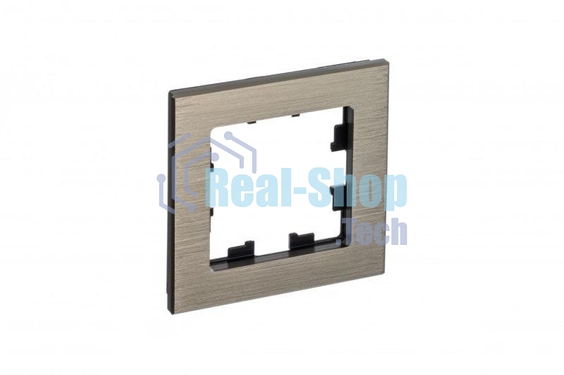Рамка 1-м AtlasDesign Nature металл латунь SchE ATN312201