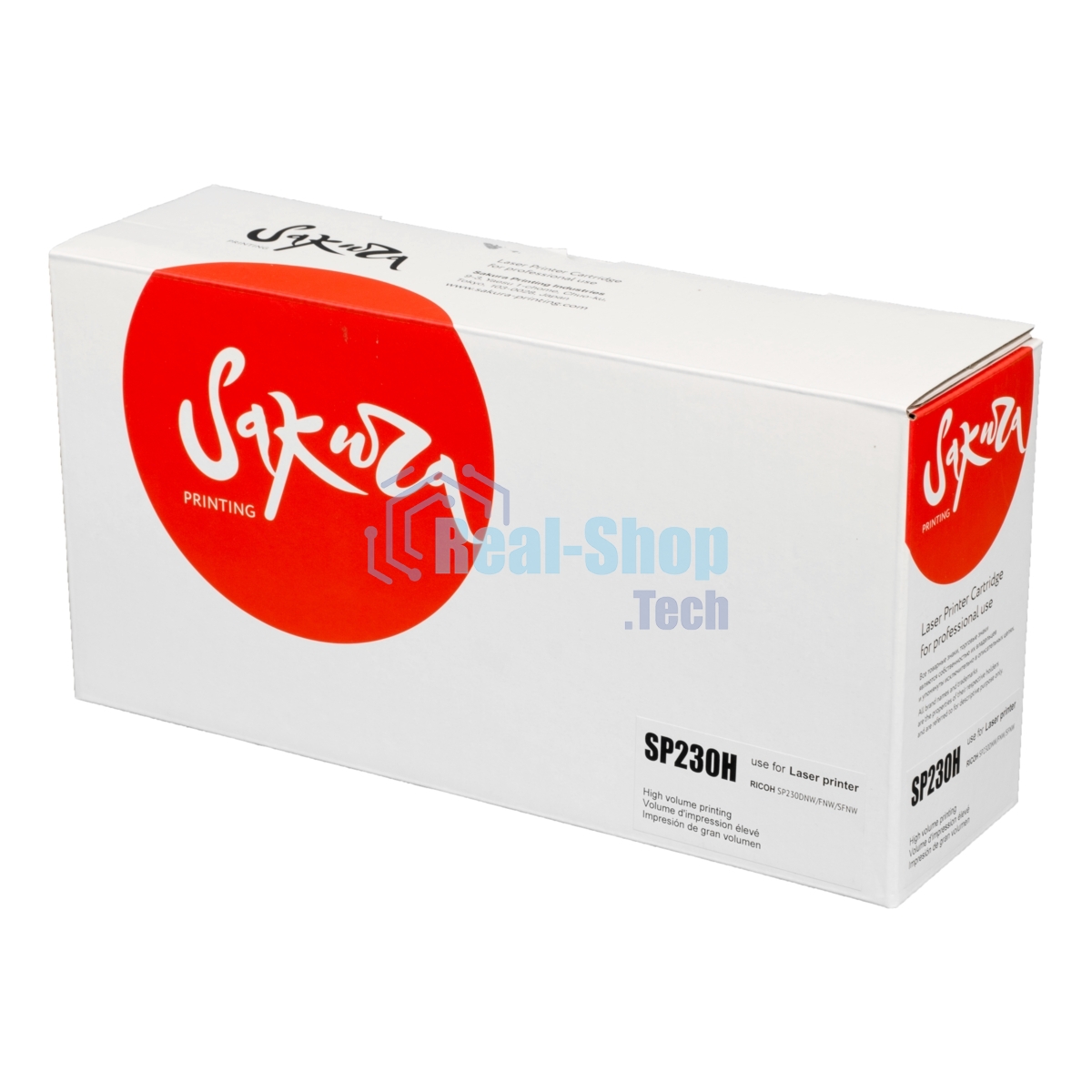 Картридж Sakura SP230H для Ricoh Aficio SP230DNw/SP230SFNw, черный, 3 000 к.