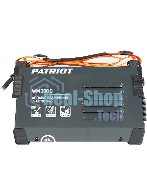 Сварочный аппарат Patriot WM200D инвертор ММА 9.1кВт