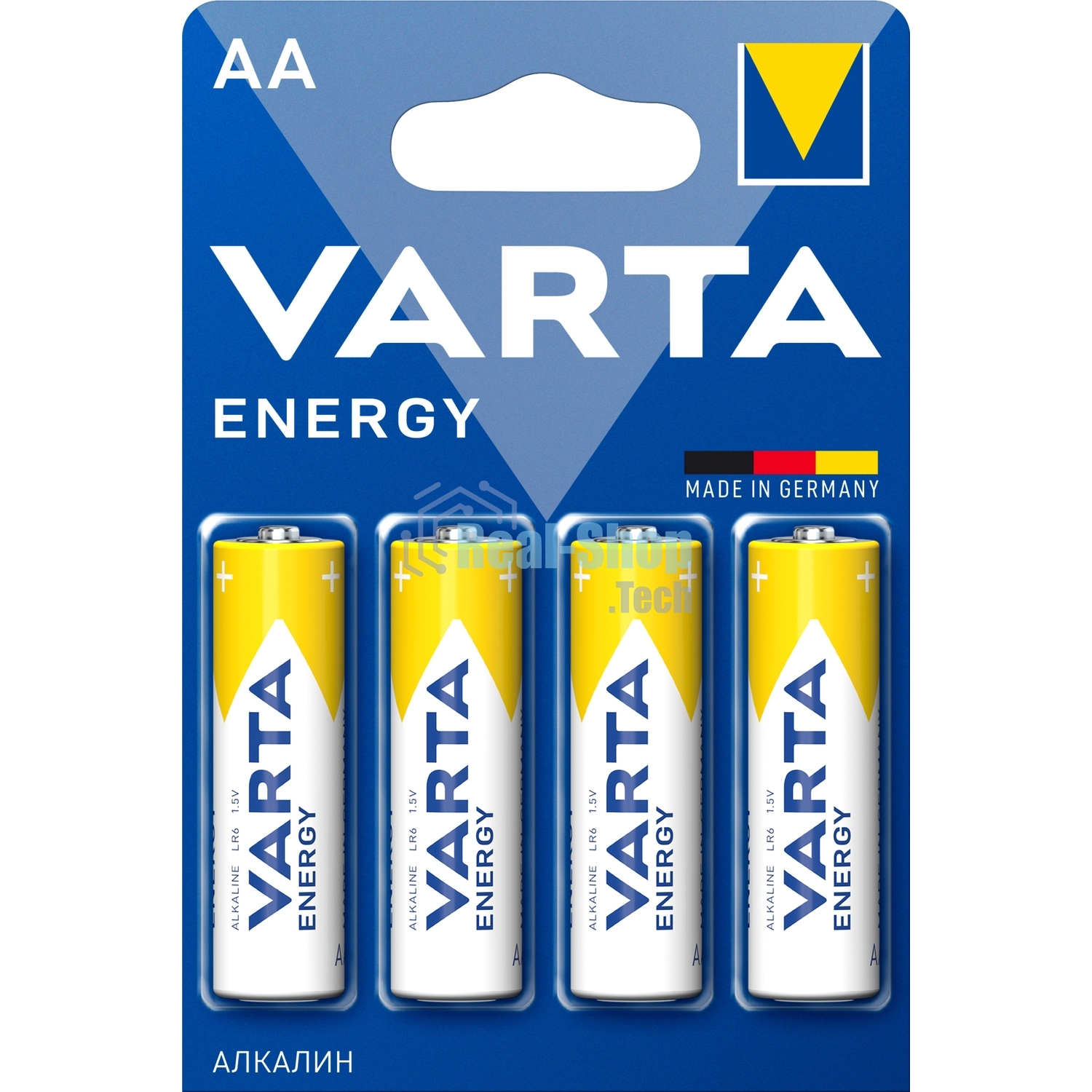 Батарейки VARTA ENERGY AA бл. 4 (рус.)