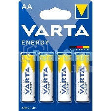 Батарейки VARTA ENERGY AA бл. 4 (рус.)