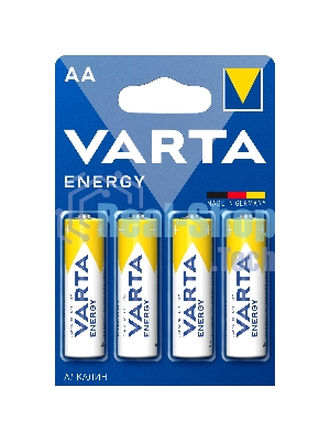 Батарейки VARTA ENERGY AA бл. 4 (рус.)