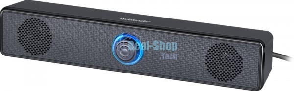 Саундбар Defender Z2 черный 6 Вт