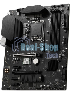 Материнская плата MSI PRO Z790-S WIFI, LGA 1700, ATX, 4xDDR5, 1xPCIe 5.0 x16, 4xM.2, 4xSATA, 1xHDMI, 1xDP, 2.5 Gigabit Ethernet, 7.1 аудио
