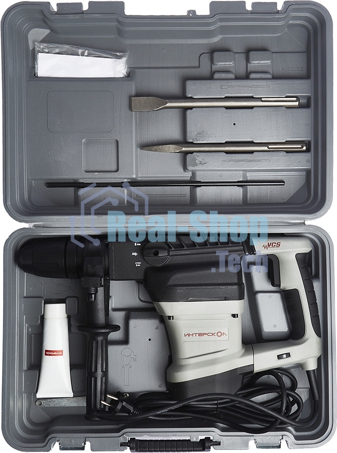 Перфоратор ИНТЕРСКОЛ П-40/1100ЭВ SDS max 519.0.0.00