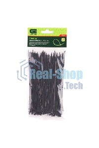 Хомуты Сибртех, 150 х 2,5 мм, пластиковые, черные, 100 шт. 45545
