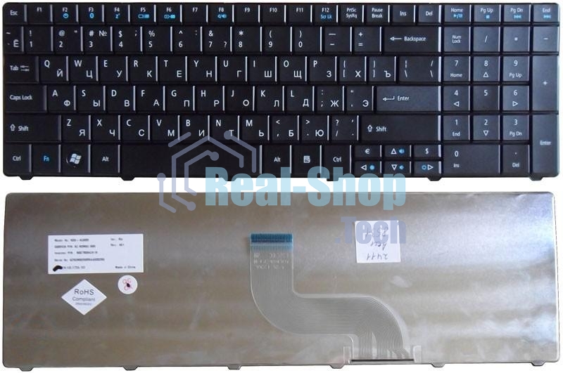 Клавиатура для ноутбука Acer TravelMate 8531 8531G 8571 8571G 8571T черная