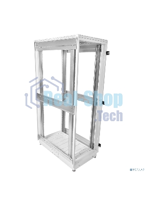 Шкаф телекоммуникационный напольный 42U (600x600) дверь металл (3 места), ШТК-М-42.6.6-3ААА