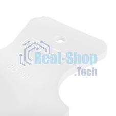 Шпатель Сибртех белая резина, 80 мм