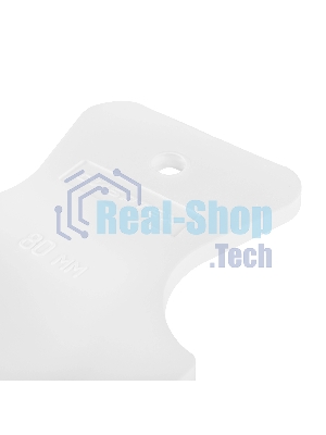 Шпатель Сибртех белая резина, 80 мм