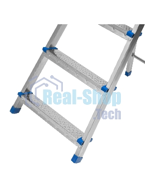 Стремянка Сибртех 5 ступеней, стальная, оцинкованная