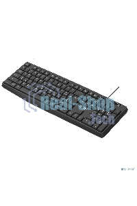 Клавиатура проводная CBR KB 115 USB, 104 кл., офисн., 1,8 м, резиновые ножки