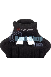 Кресло игровое Zombie Shadow черный Neo Black с подголов. крестов. пластик подст. для ног пластик черный